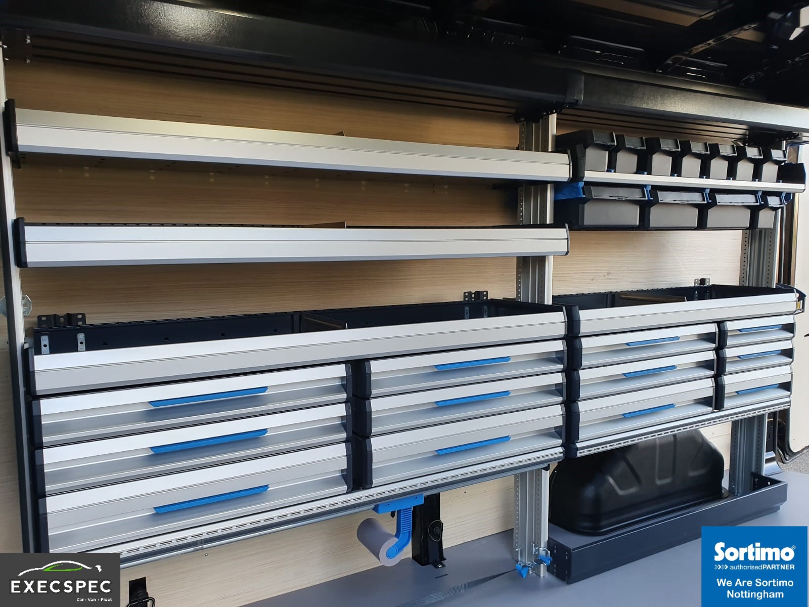 Sortimo Van Racking Recent Installations Van Racking Solutions