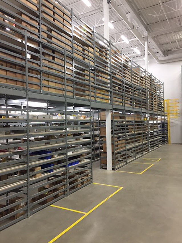 Wide Span Industrial Shelving