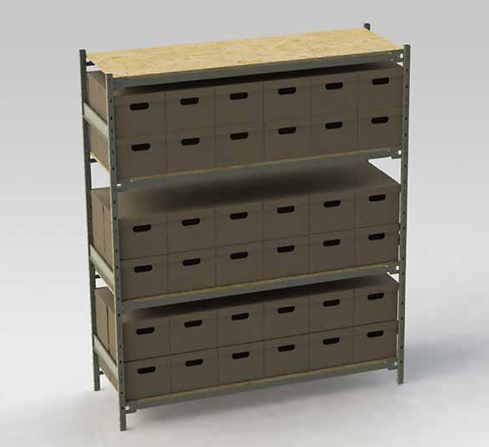 Wide Span Industrial Shelving