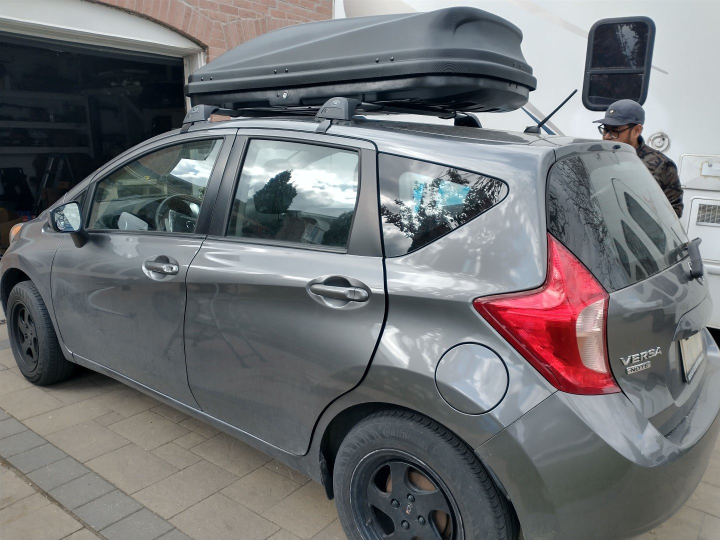 2017 Nissan Versa Note Bare Roof Rack RackTrip Canada Car Racks and