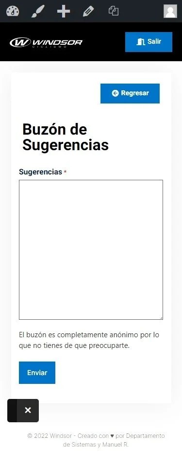 Sistema de Intranet WordPress Windsor 3