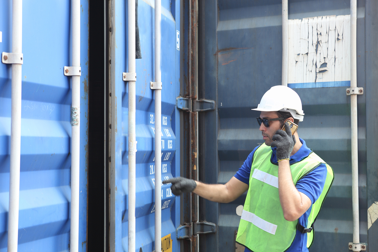 Container Shortage Impacts Global Trade R&A Container Lifting Bay