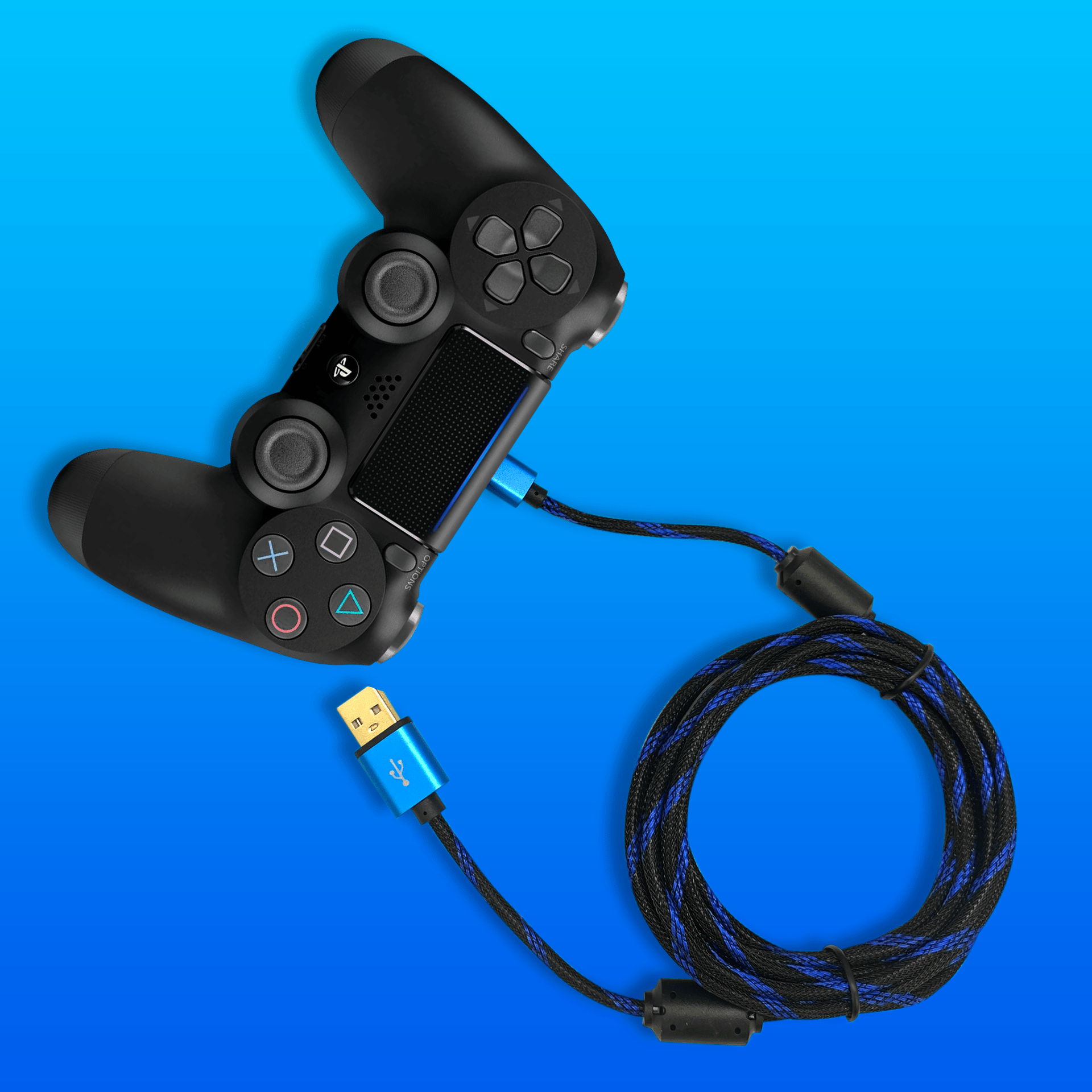Cable Usb 3 Metros Para Ps4 & Xbox One Carga rápida RAC STORE