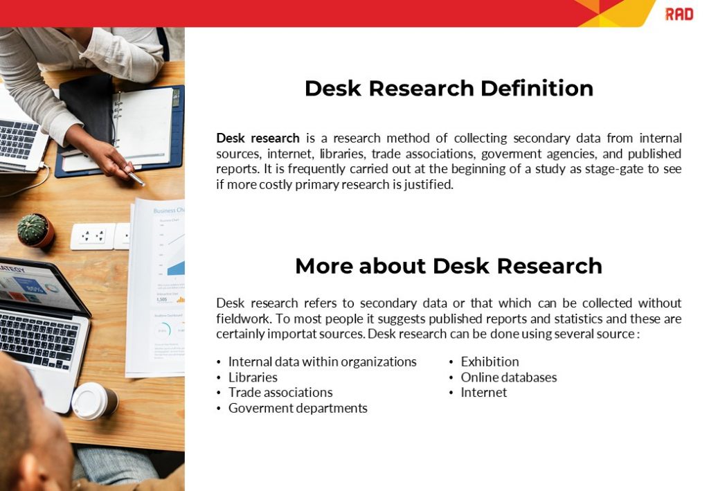 Desk Research RAD Research