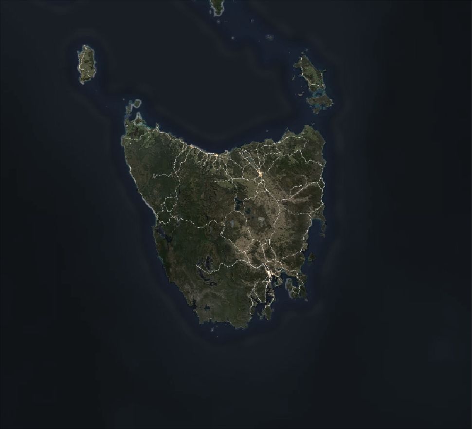 Oz Forecast Tasmania Weather Radar, Satellite, Bushfires and Lightning