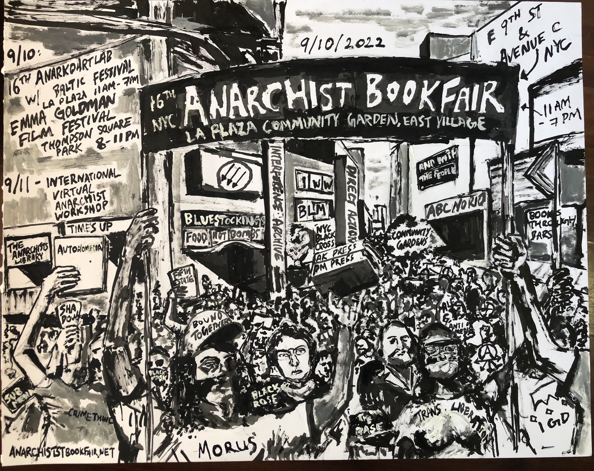 Nyc Anarchist Book Fair 2023 Nyc Anarchist Bookfair - 16Th Annual, New York City Anarchist Book Fair @ 2022-09-10 15:25:00 Til 2022-09-11 23:25:00 | Radar.squat.net