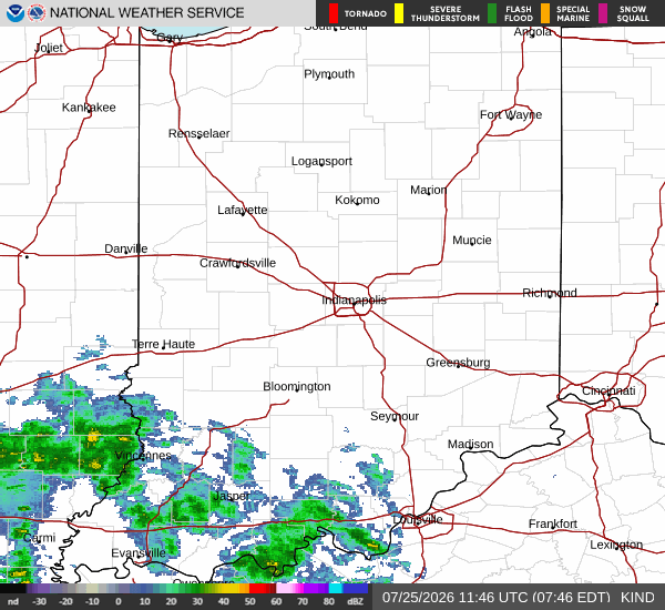 Indiana road conditions Slick spots, dense fog, flash floods possible