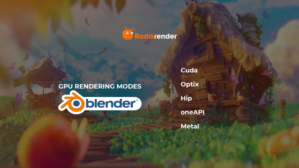 How to enable GPU rendering in Blender Cycles? Radarrender