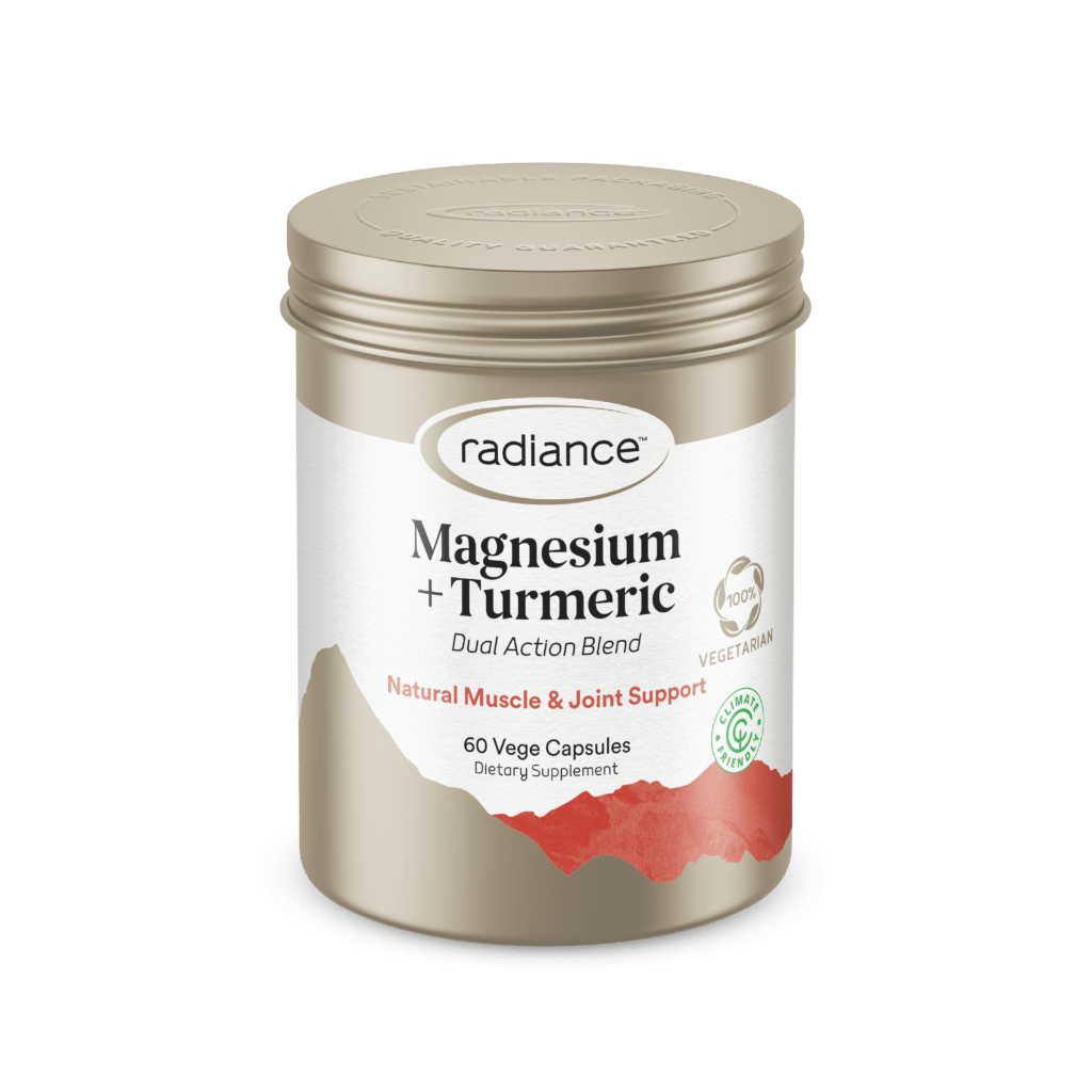 Radiance™ Magnesium + Turmeric Capsules for Muscle & Joint Support