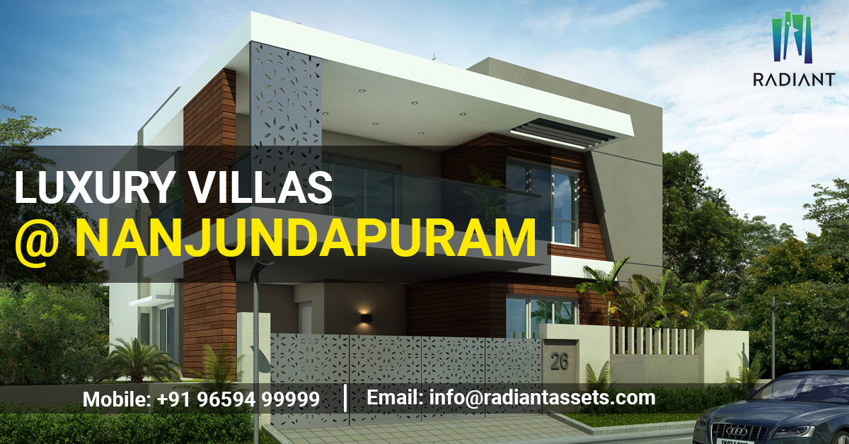 Villas at Nanjundapuram, Best Villas in Nanjundapuram