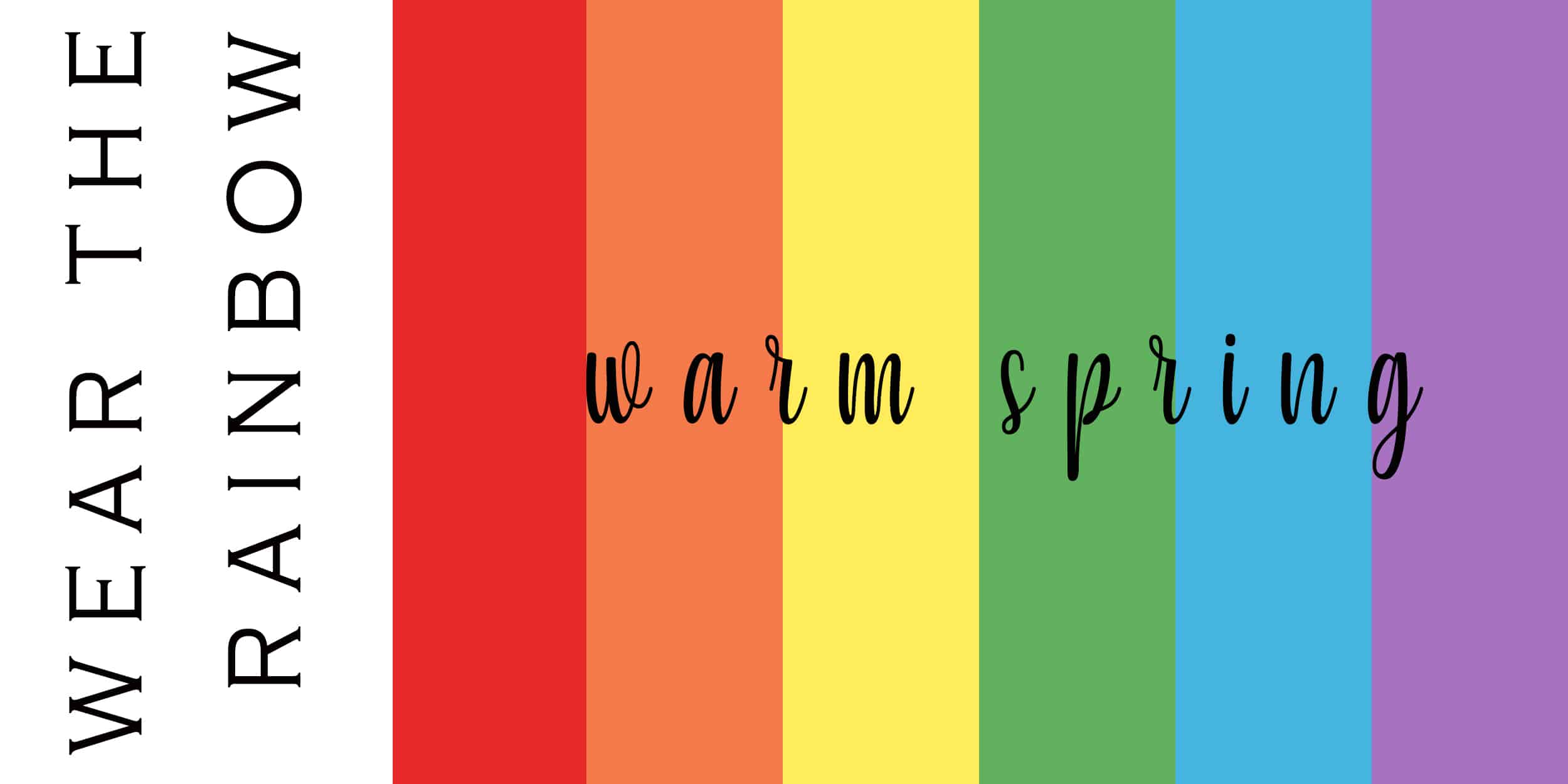 All About Warm Spring Explore the 12 Seasons at Radiantly Dressed