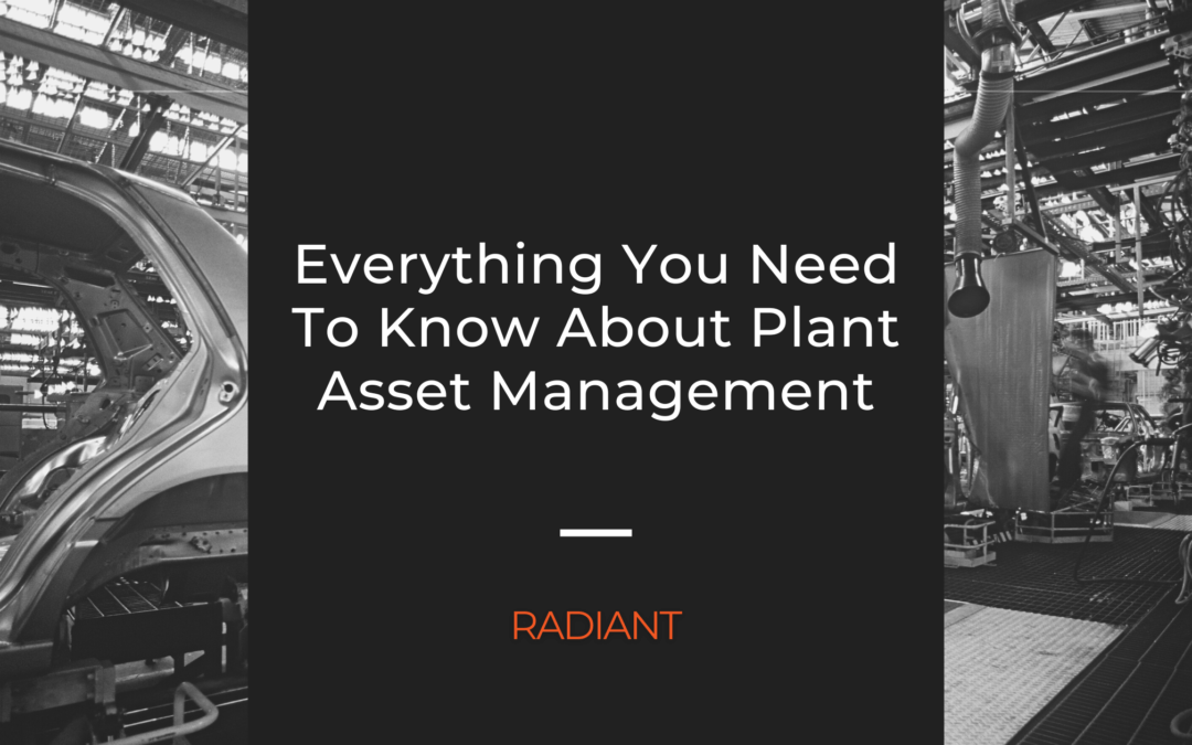 Plant Asset Plant Asset Management Radiant
