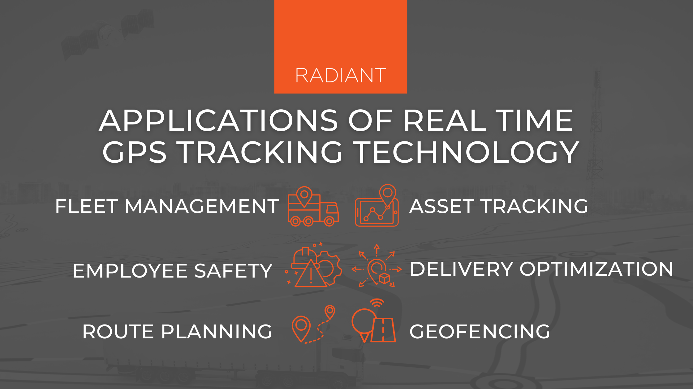 Real Time GPS Tracking What Is Real Time GPS Tracking? Radiant