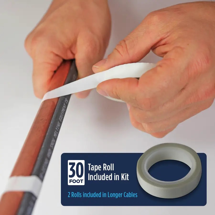 Pipe Freeze Pro Heat Tape by Radiant Solutions