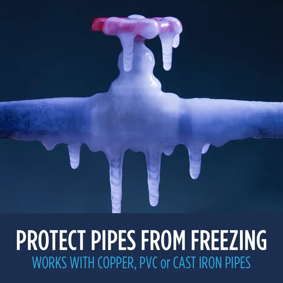 Pipe Freeze Pro Heat Tape by Radiant Solutions