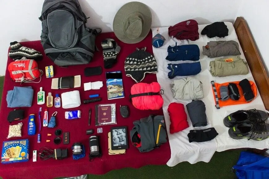 Packing List for Annapurna Base Camp Trek