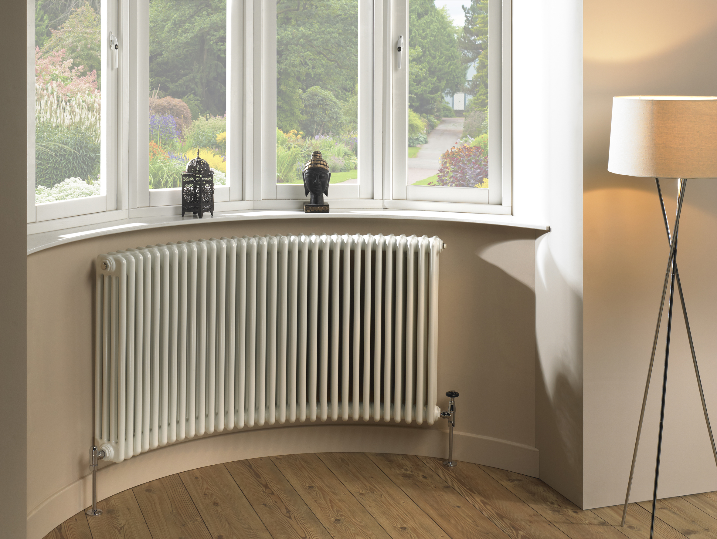 CRUCURVED COLUMN BAY WINDOW RADIATOR The Radiator Factory