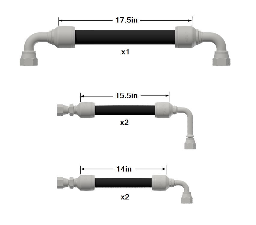 Hydraulic Hose Package Valve Bank Stand - Radical Robotics