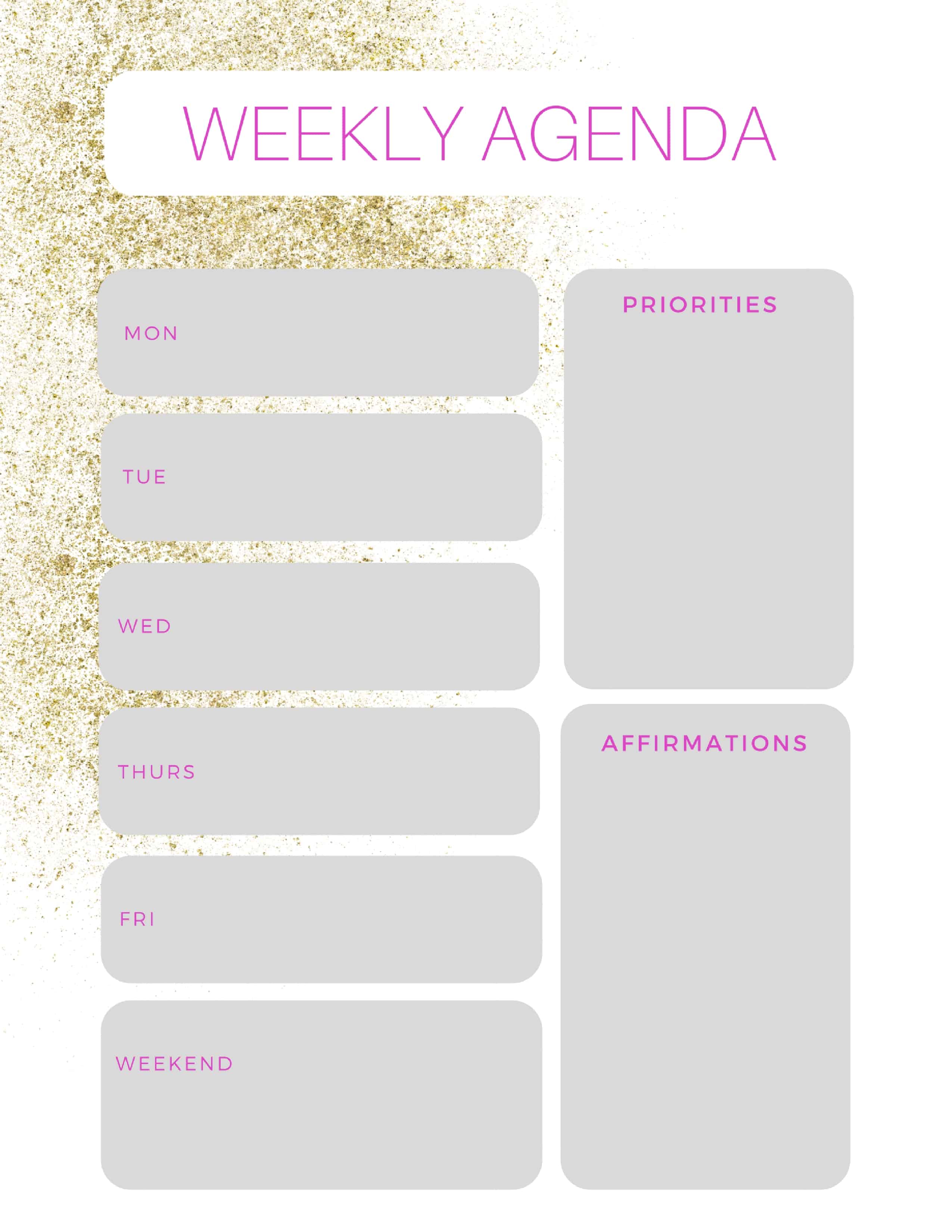 Mental Health Resources My Planner Radical Transformation Project