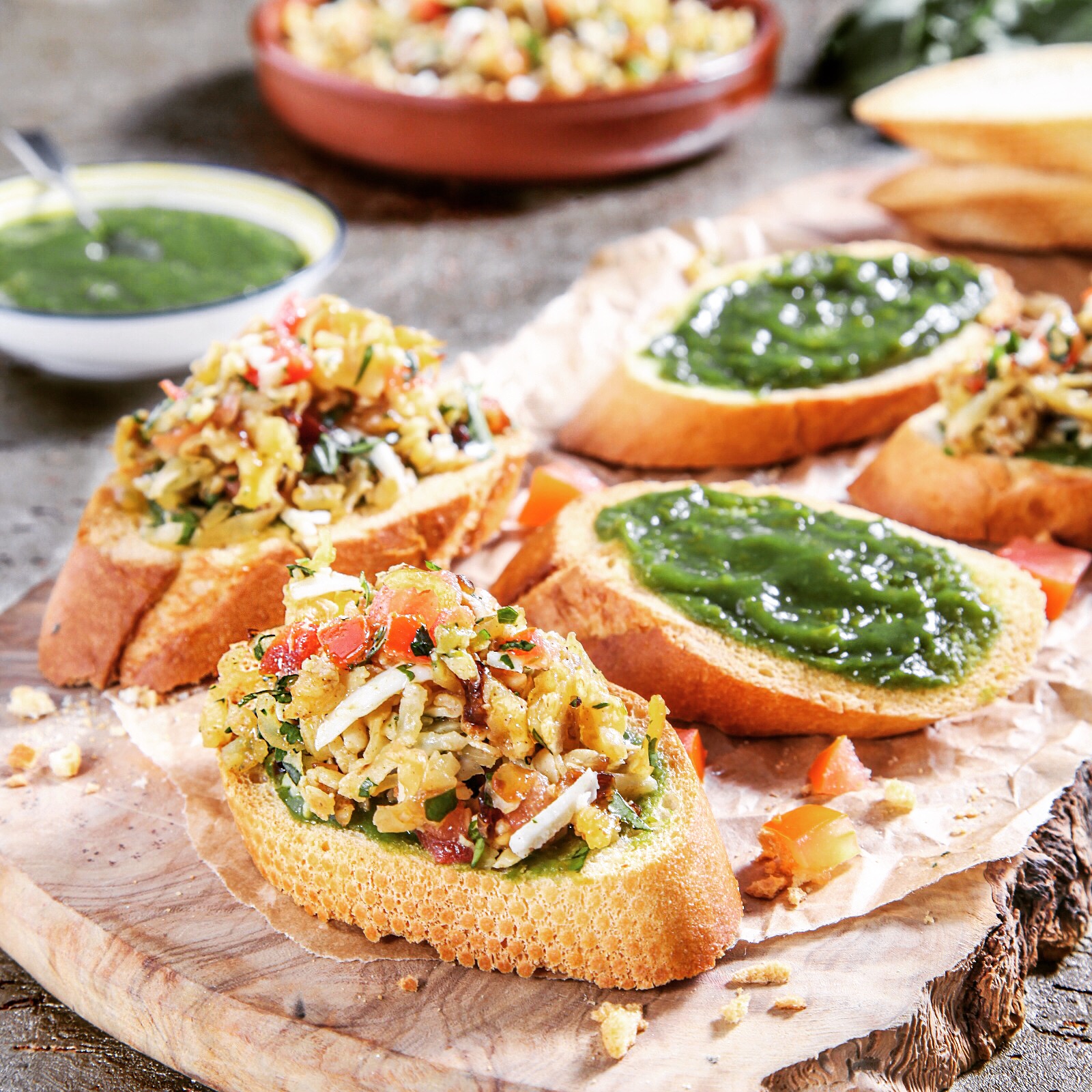 Paan con Tomato Spanish style bread with tomatoes Radikal Kitchen