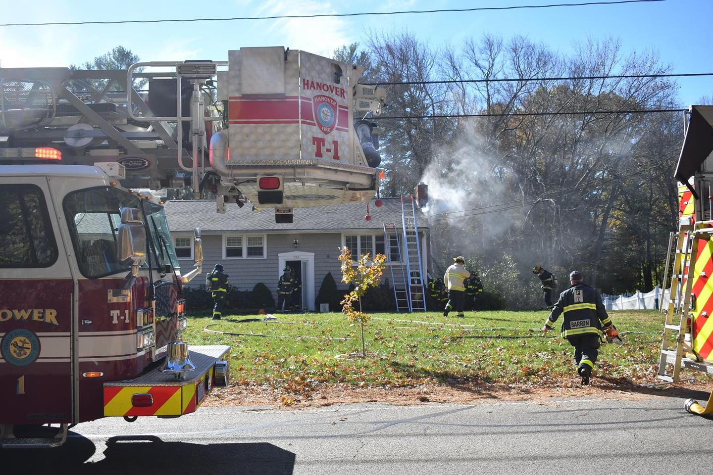 Crews Repond To Fire On Cedar St. In Hanover WATD 95.9 FM