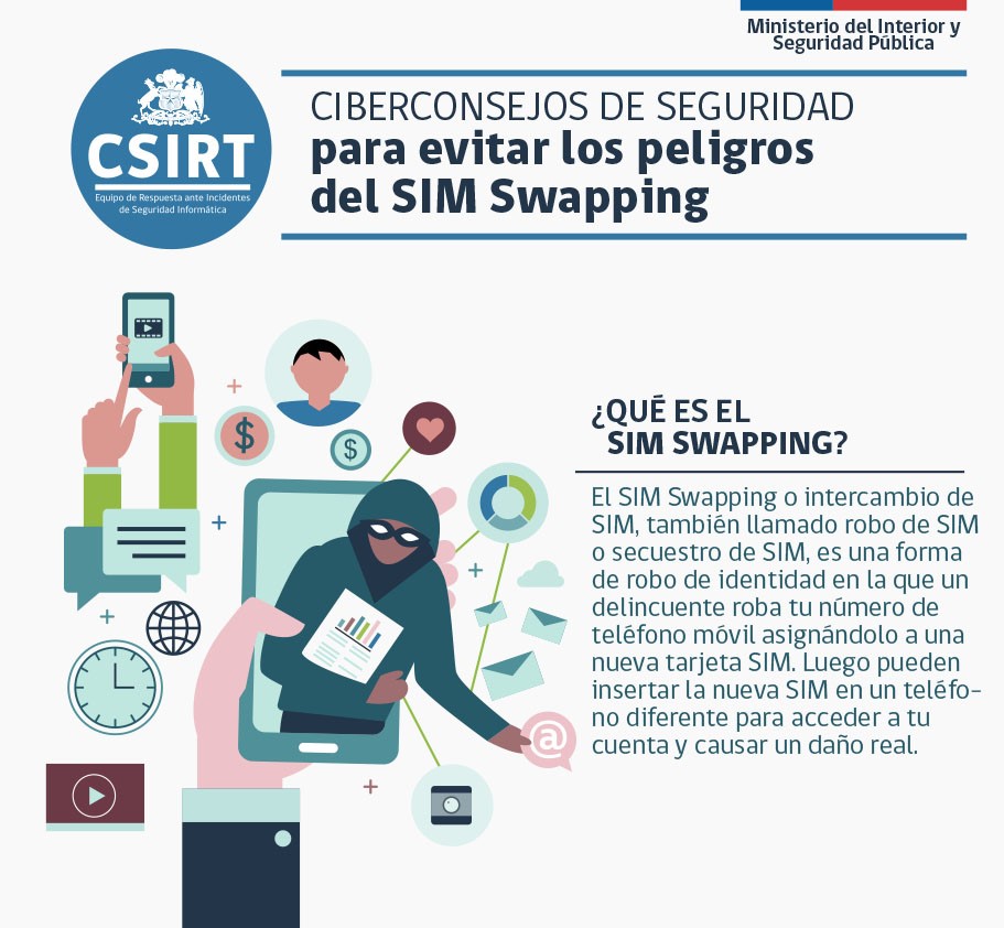 de ciberseguridad para evitar los peligros del SIM