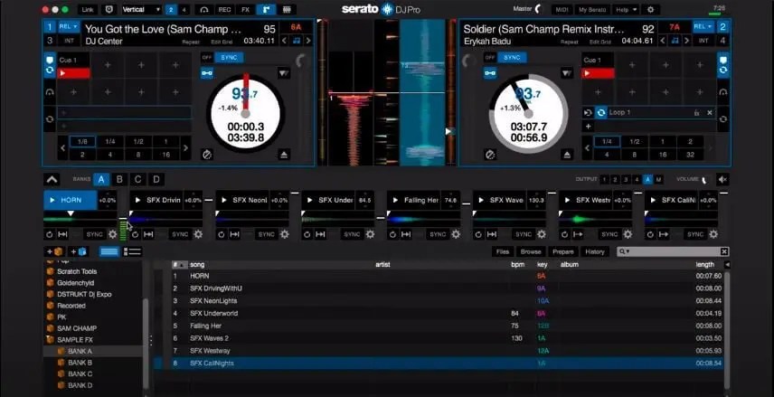 Serato dj sample - lasemsend