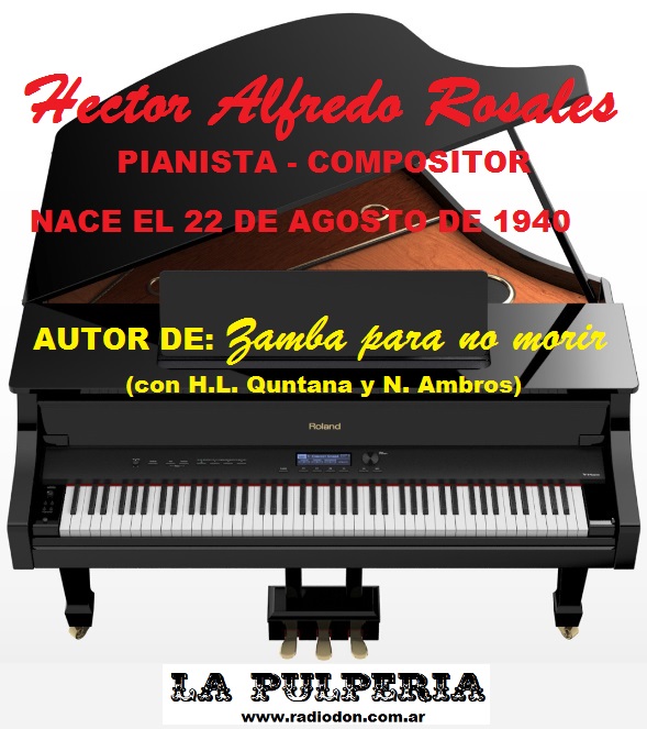 Hoy se cumplen 82 años, del natalicio de Hector Alfredo Rosales RADIO DON