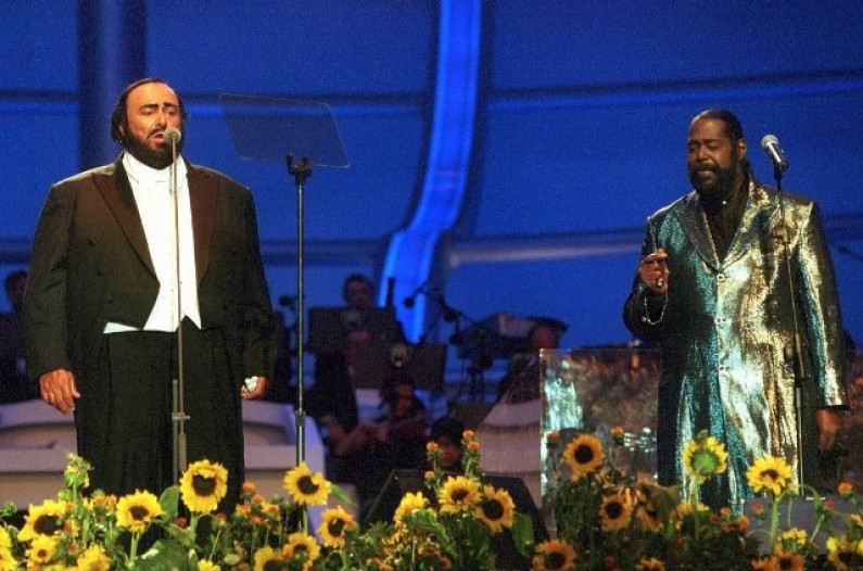 Barry White & Pavarotti You're The First, My Last, My Everything