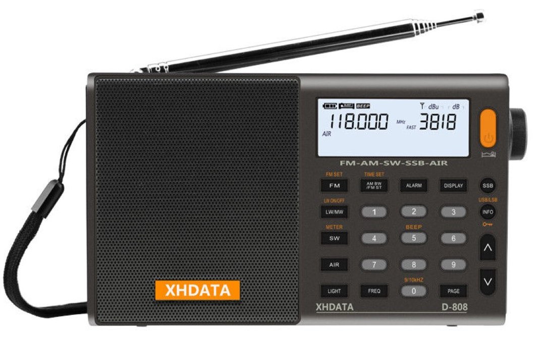 XHDATA D808/Sihuadon D808 AM/FM/SW/SSB/Airband Portable Radio