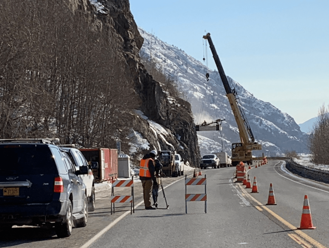 Seward Alaska Events 2023 Seward Highway Rockfall Mitigation Project Begins Today; Expect Traffic
