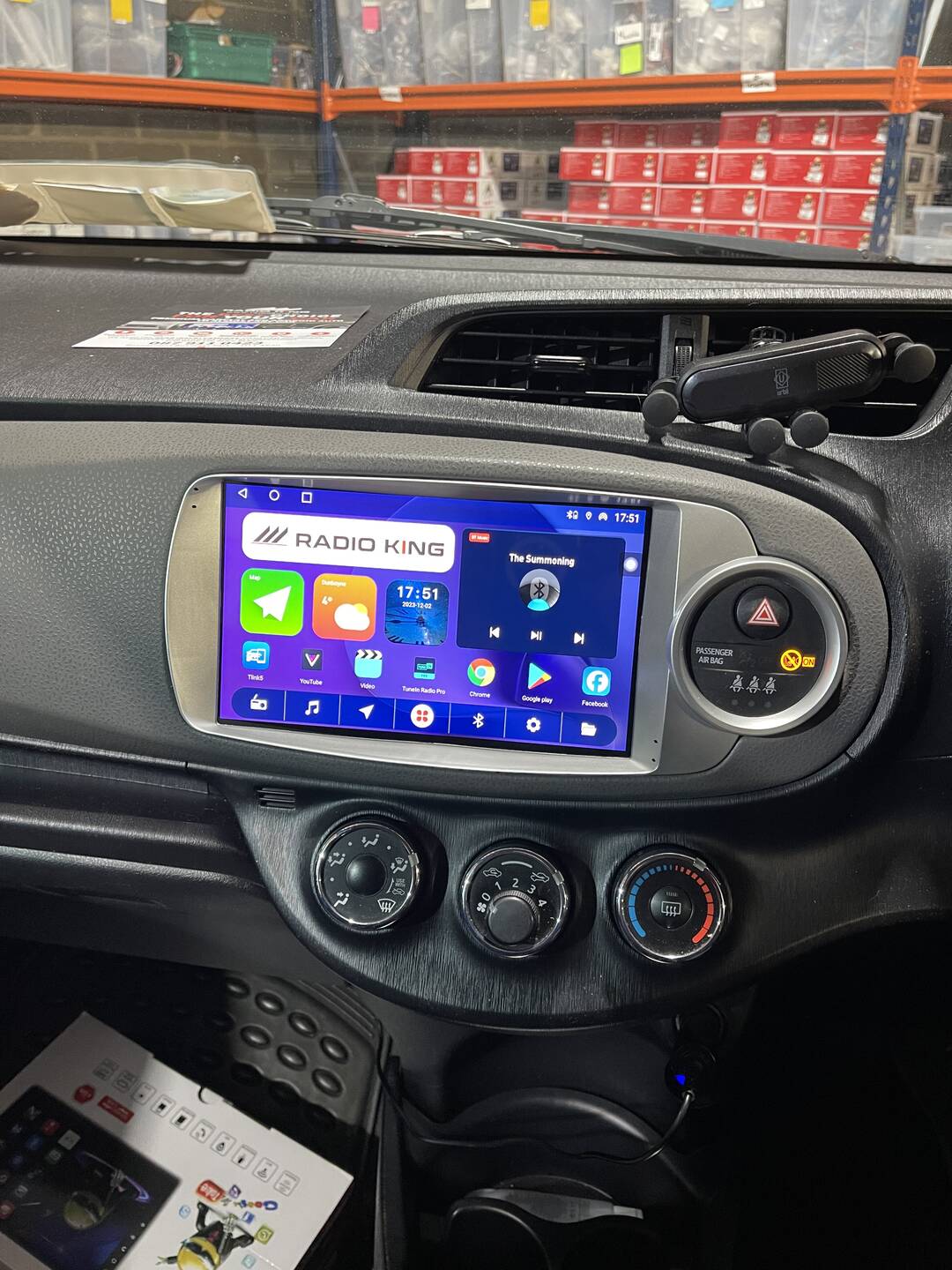 PREMIUM CARPLAY TOYOTA YARIS ANDROID AUTO AUDIO Radio King Ireland