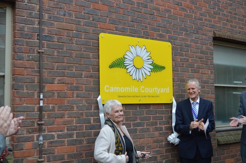 Dame Judi Dench Opens Dementiafriendly Courtyard What's On In Redhill