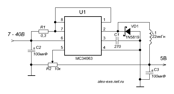Микросхема lc51 схема включения