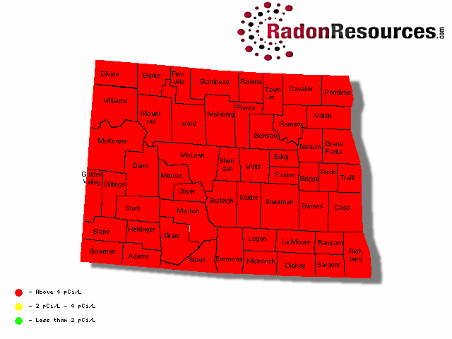 North Dakota Radon Mitigation, Testing & Levels RadonResources