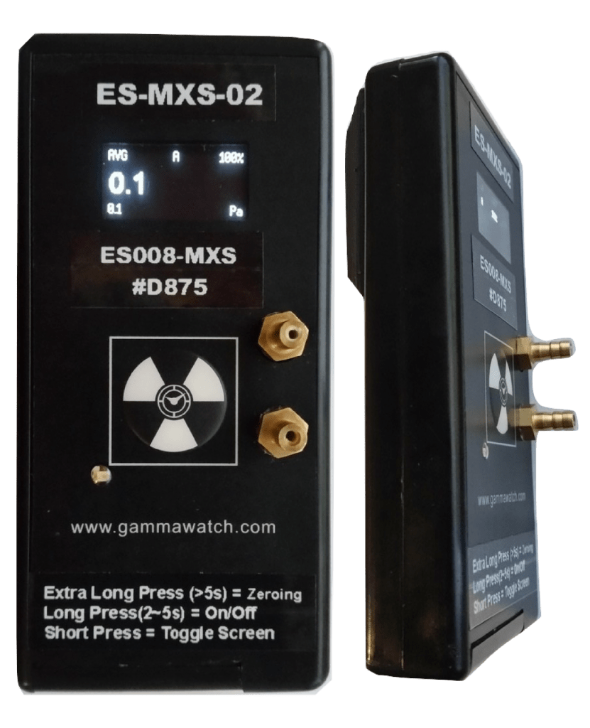 Manometer Radon Sniffer