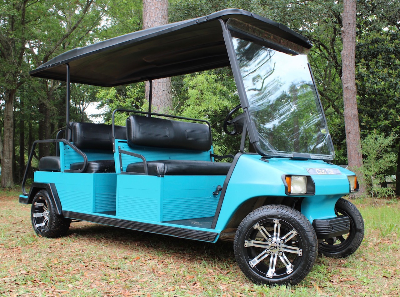 48V Club Car 6 Seater Limo Cart Rad Rydz