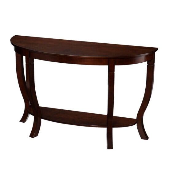 Halfcircle top console table Radwell Designs