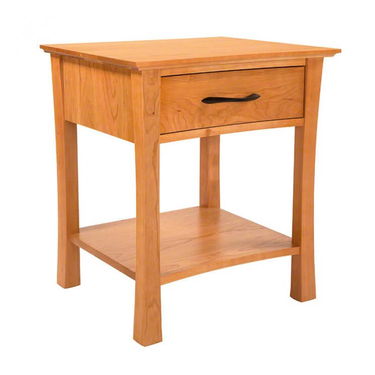 1Drawer Open Shelf Nightstand Radwell Designs