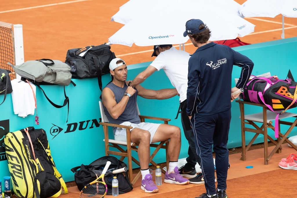 Madrid Open 2021: Friday practice photos - Rafael Nadal Fans