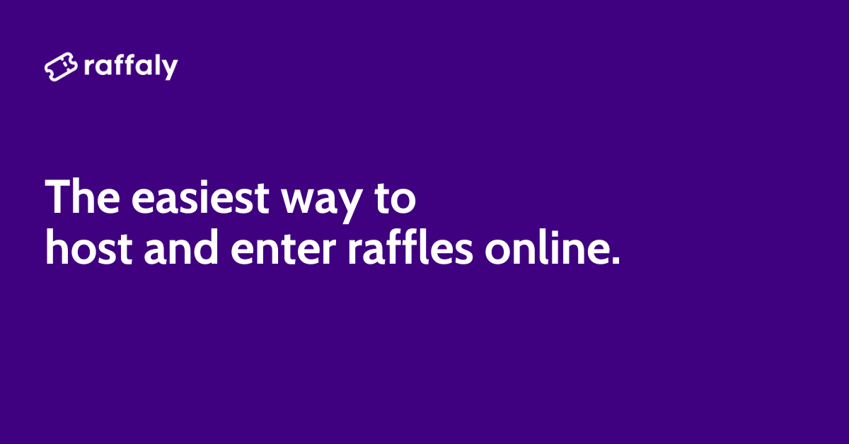 Safely host and enter online raffles or competitions Raffaly