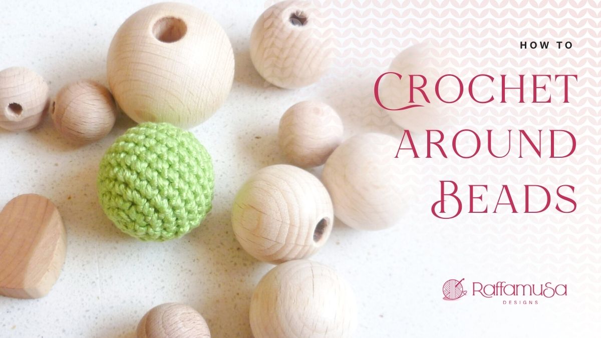 How to Crochet Around Beads StepbyStep Tutorial