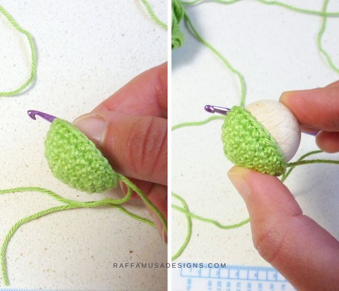 How to Crochet Around Beads StepbyStep Tutorial