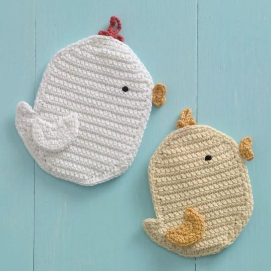 27+ Crochet Animal Potholders Free Patterns