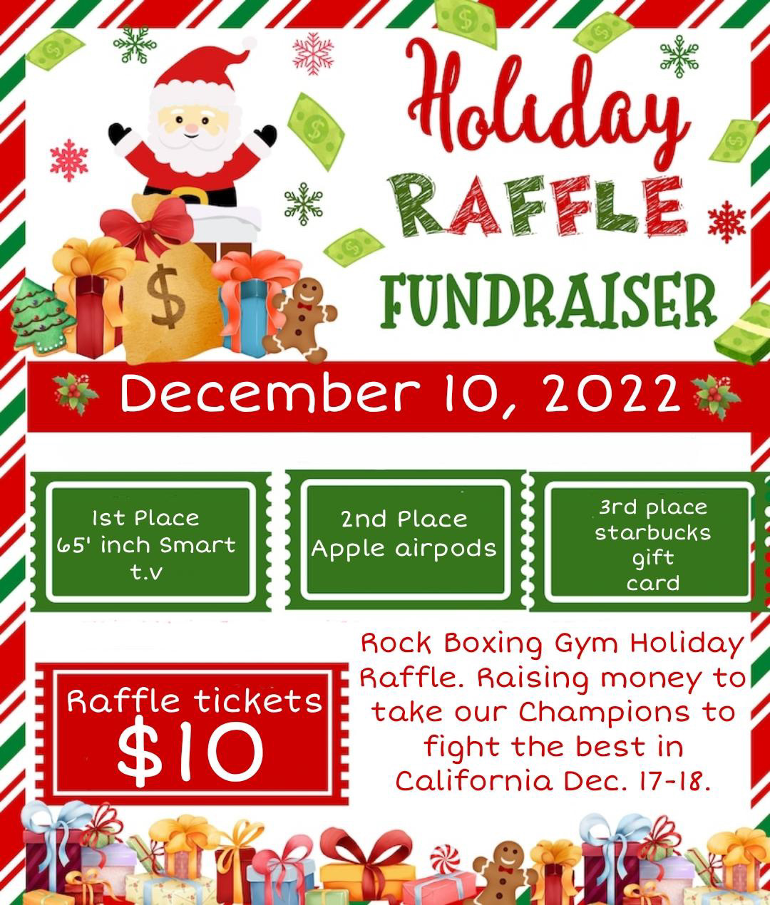 Holiday Raffle Raffle Creator