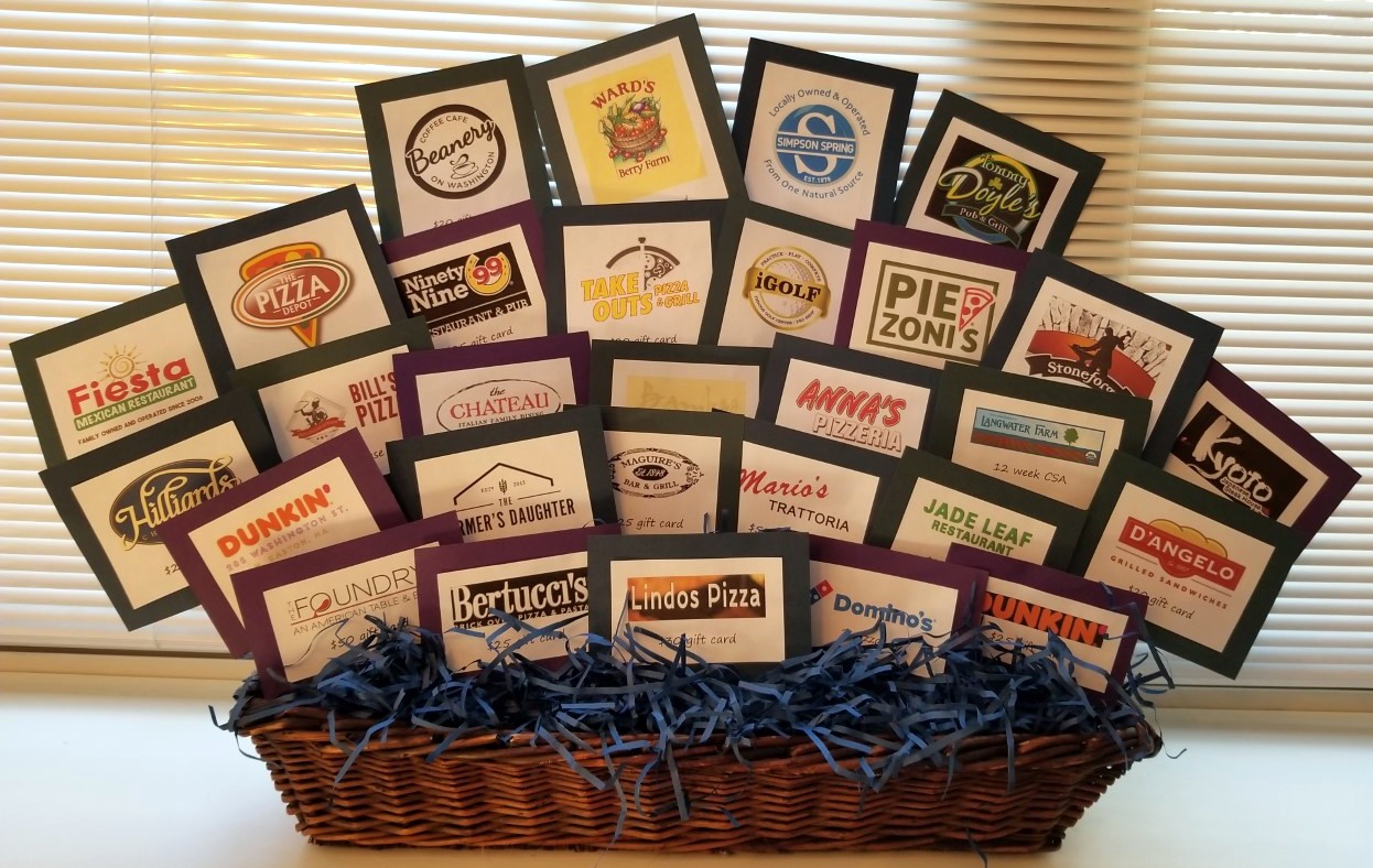 Restaurant Gift Card Raffle Basket Ideas