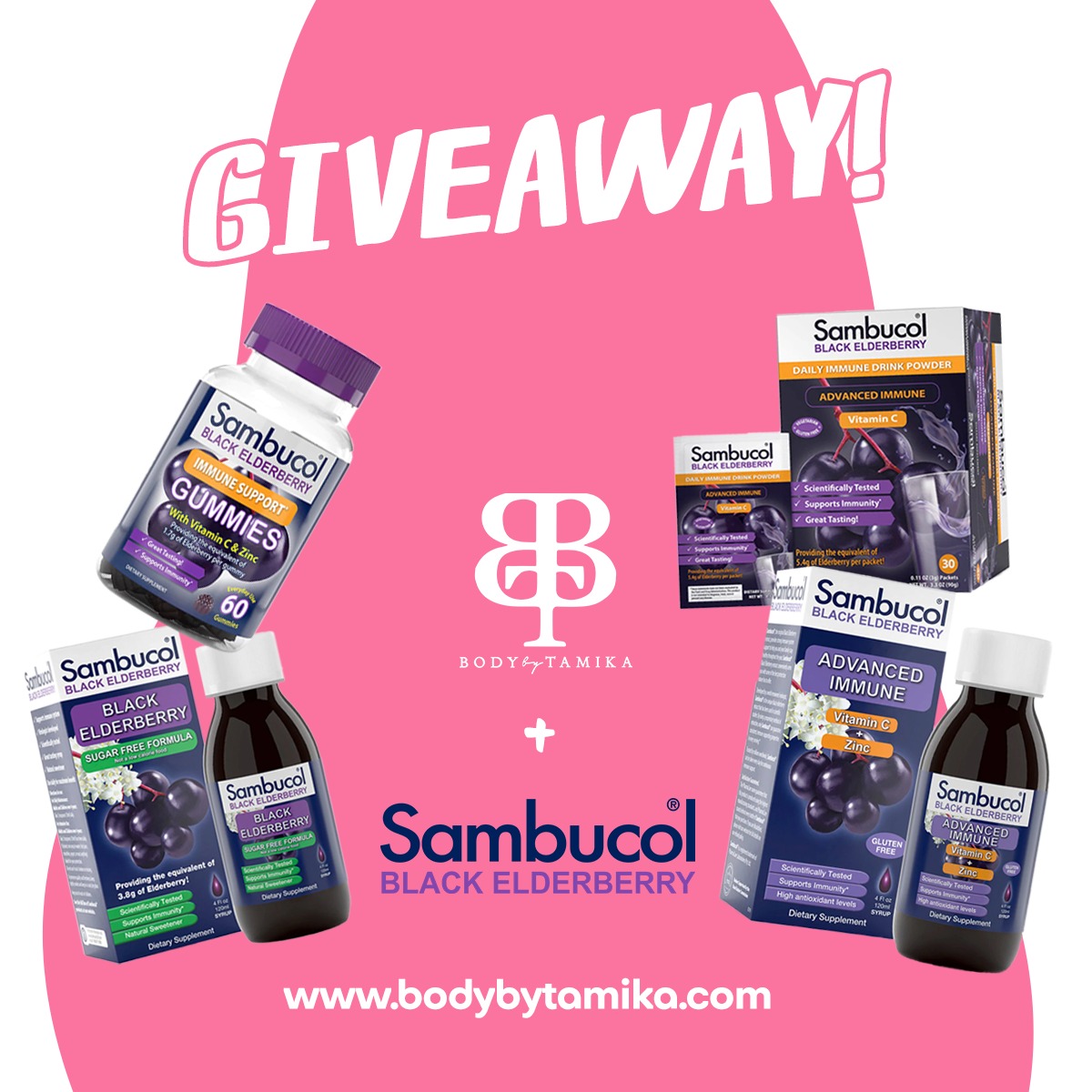 Body by Tamika Giveaway Raffle Creator