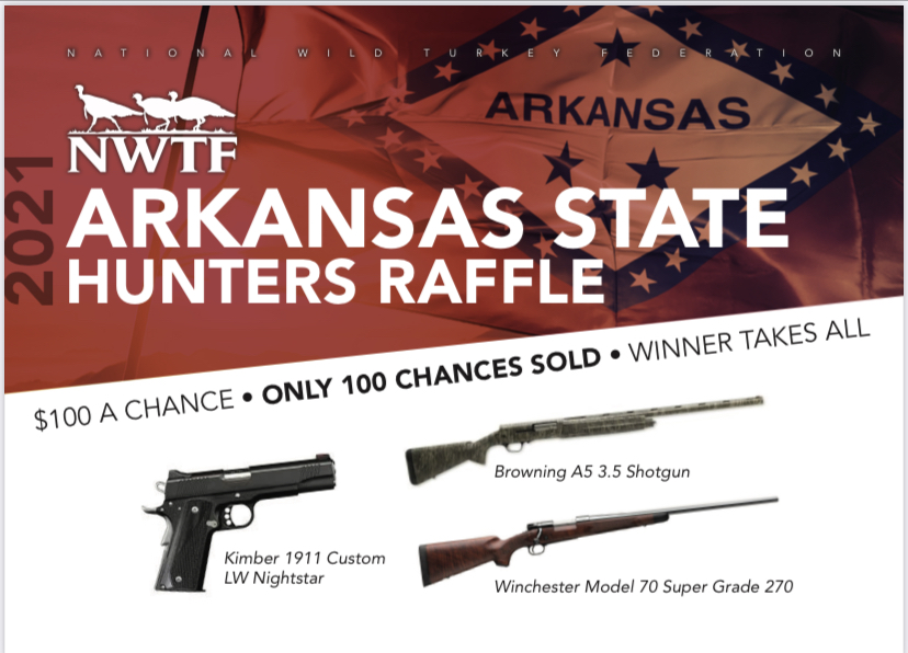 Arkansas NWTF Gun Raffle Winner Takes All Raffle Creator