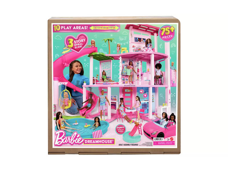 Barbie DreamHouse Doll Playset, Slide and Accessories or £200 cash