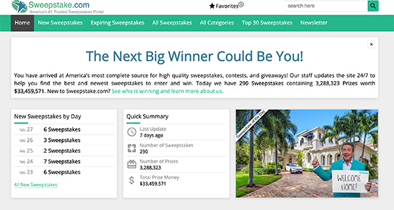 2 Best Online Sweepstakes Websites To Promote Your Contest